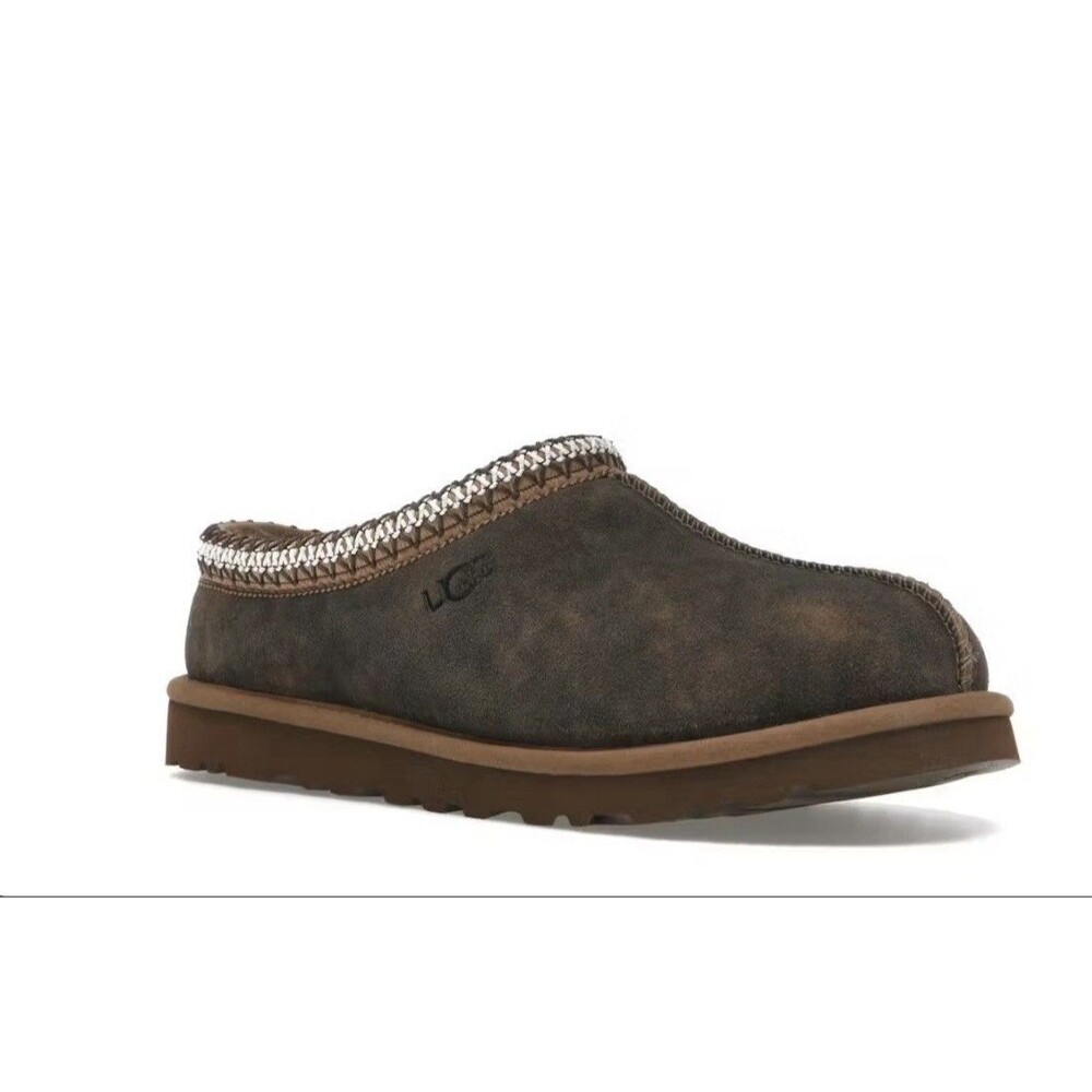 UGG Men's Tasman Baxter Slipper Shoes in Chestnut Size: 8